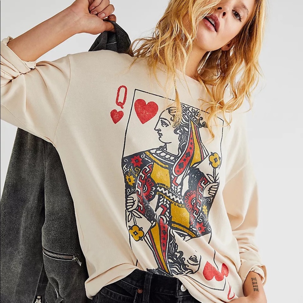 Daydreamer Queen Of Hearts Long Sleeve L - Picture 2 of 13